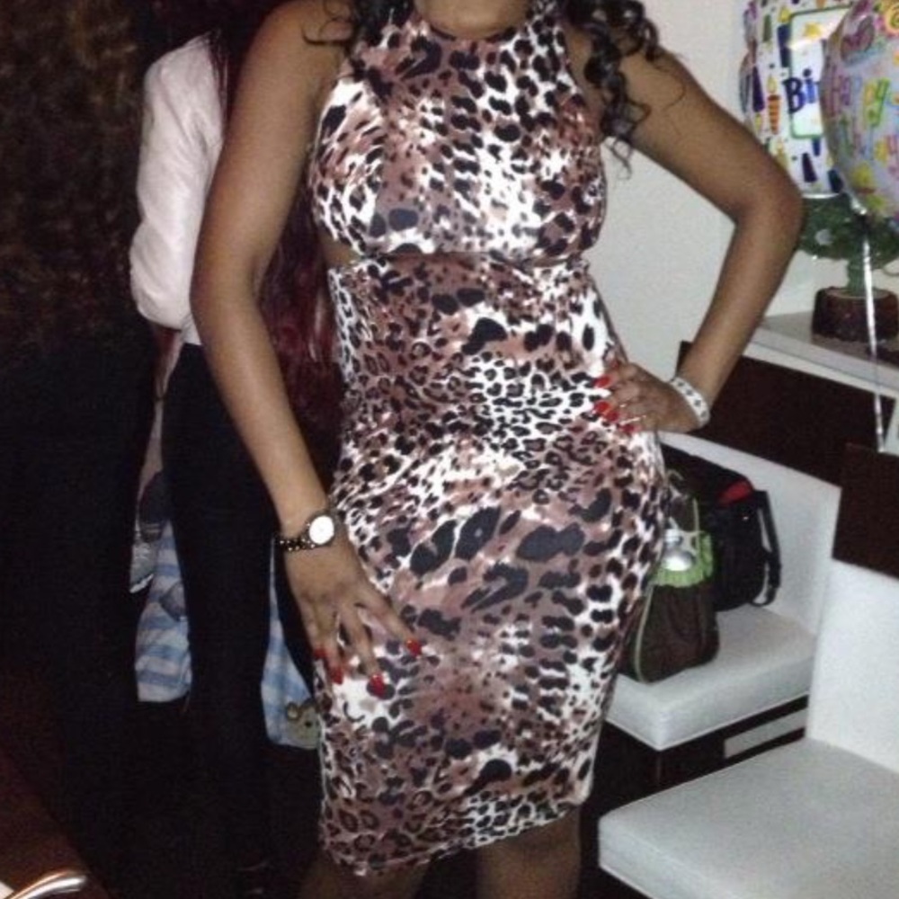 ASOS Leopard print dress